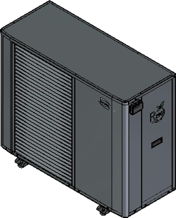 Pompa di calore monoblocco per alte temperature Quantum 7